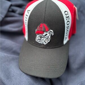 Georgia Bulldogs Red and Black Cap